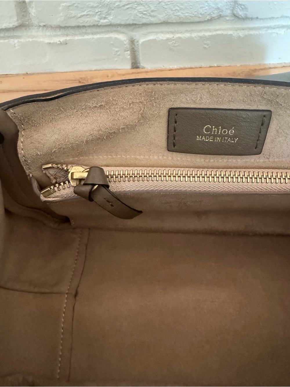 Chloe Indy brown satchel shoulder bag crossbody - Picture 5 of 9